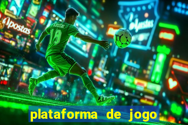 plataforma de jogo nova pagando